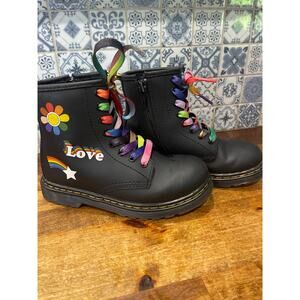 Dr. Martens 1460 Toddler Boots - Rainbow Pride Edition (Size 11)